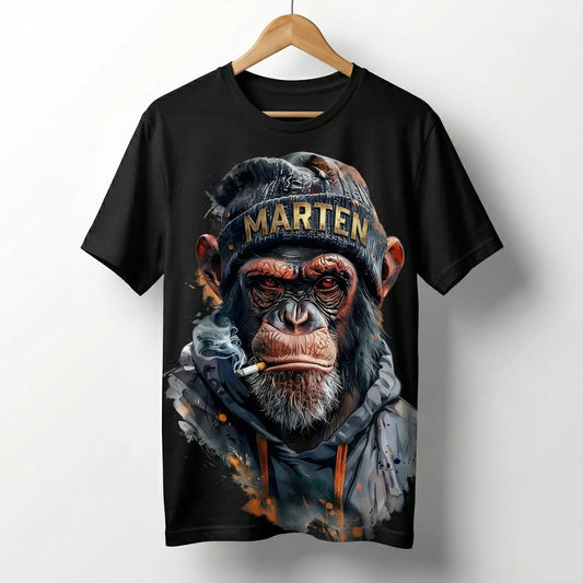 MARTEN “Primal Alpha” Oversized Drop-Shoulder Tee