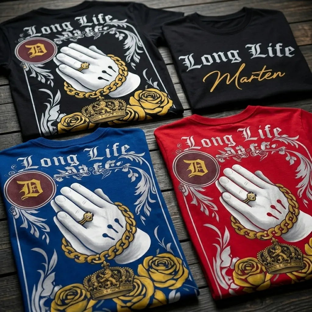 Marten "Long Life" Heritage Oversized Tee