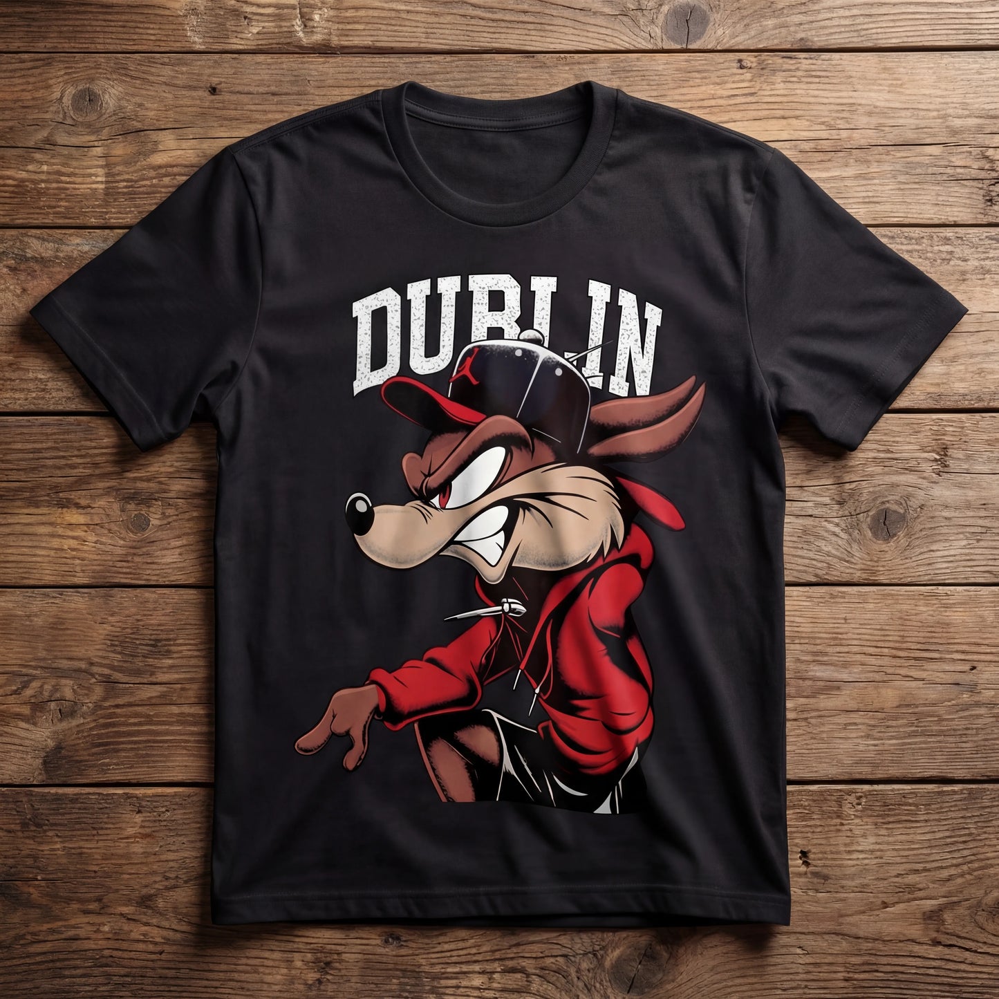 The "Dublin Hustle" Oversized Graphic Tee