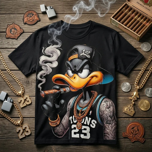 The "Daffy 23" Oversized Graphic Tee