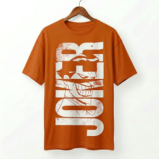 The Joker Typography Drop-Shoulder T-Shirt - Marten Streetwear