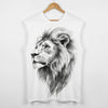 Lion Legacy Oversized Streetwear Sleeveless T-Shirt