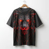 The Red Beast: Oversized Graphic Tee | Marten Streetwear
