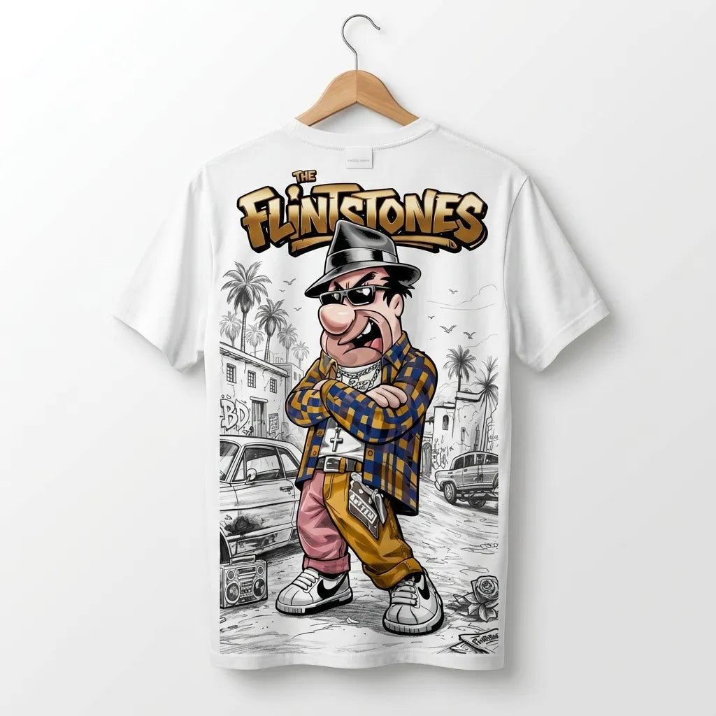 Marten "The Struggle" Flintstone Oversized Graphic Tee