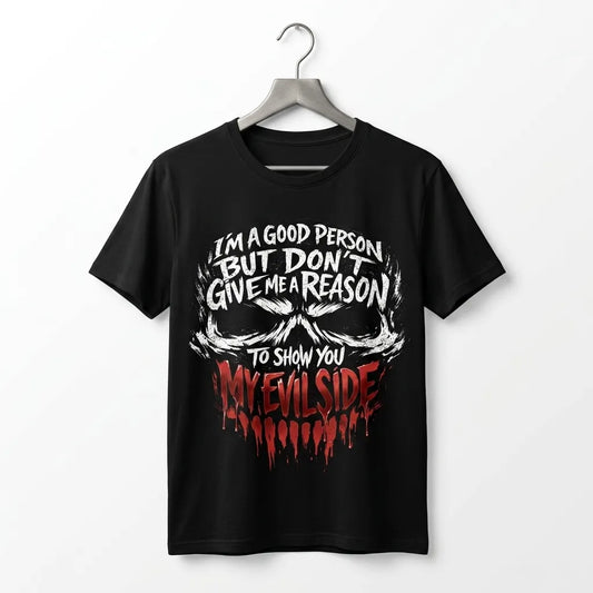 "The Evil Side" Premium Graphic Tee – Marten Streetwear