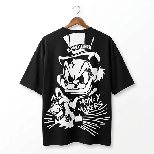 MONEY MAKERS // Signature Oversized Drop-Shoulder Tee