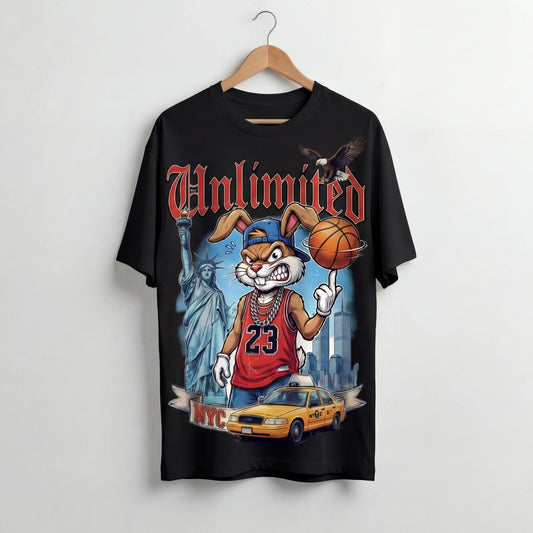 unlimited Graphic T-Shirt for Boys – Oversized Streetwear Tee | Marten Streetwear