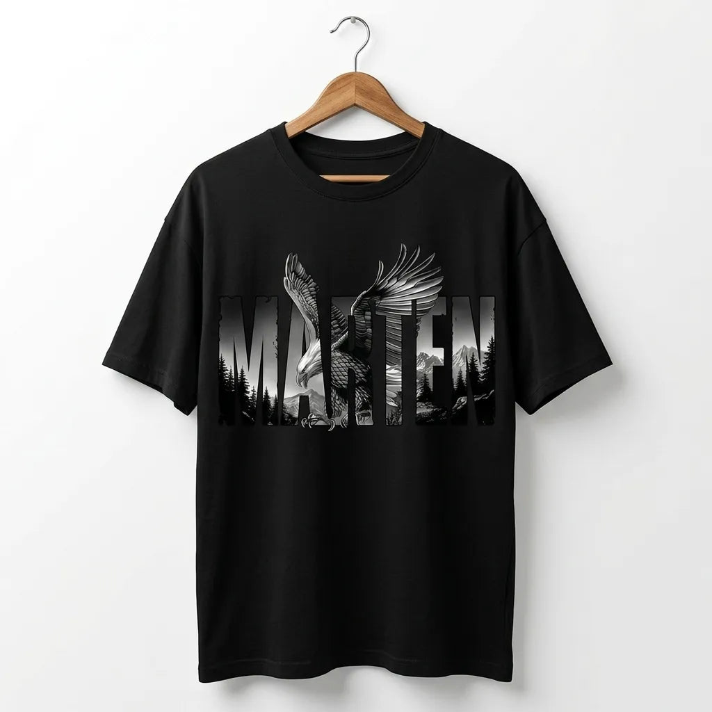 The "Apex Eagle" Premium Oversized Tee