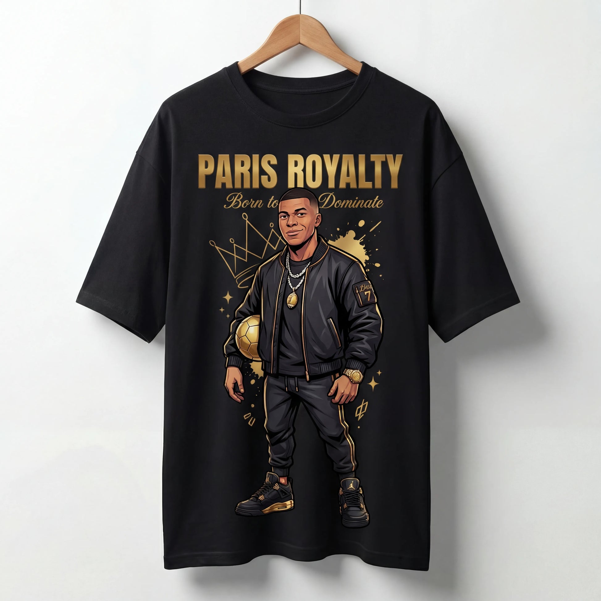 Mbape Paris Royalty Oversized T-Shirt 