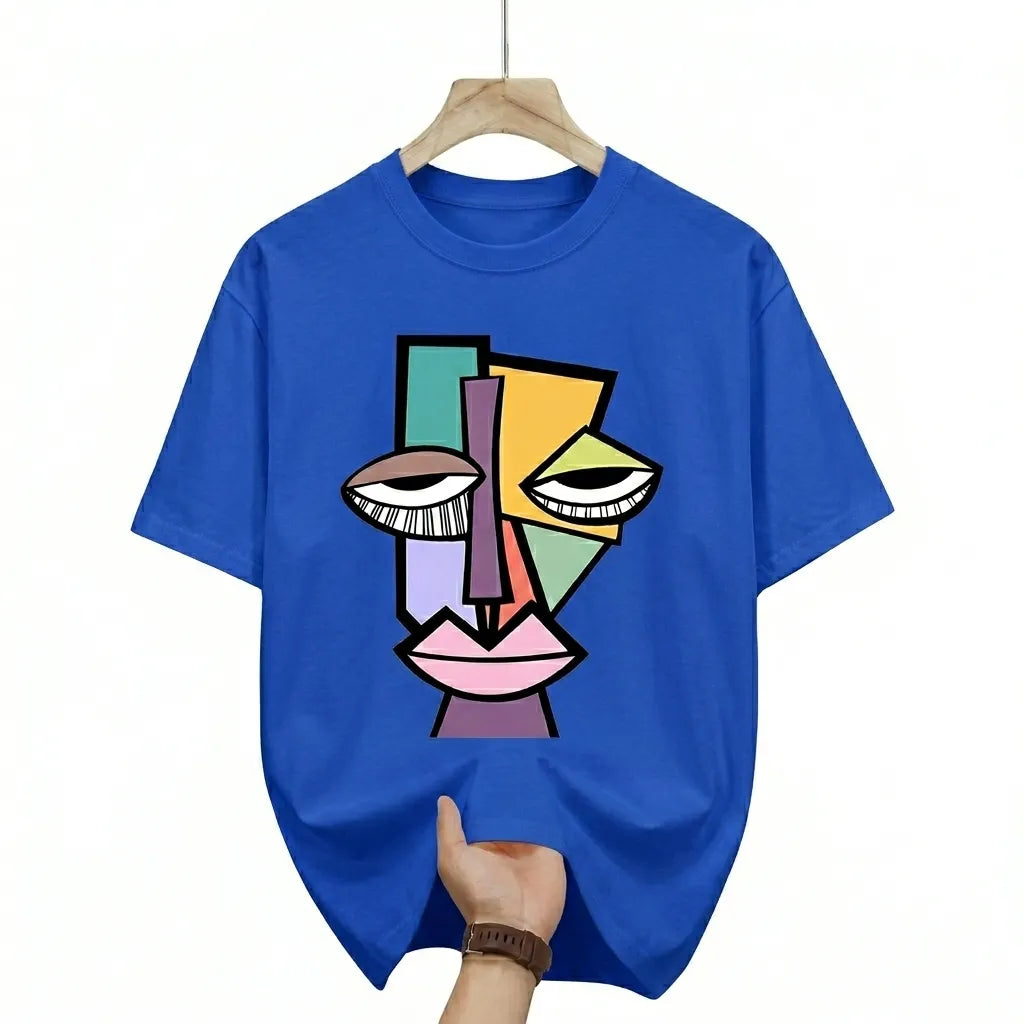 "THE EXPRESSIONIST" Oversized Tee – Vivid Orange | Marten Streetwear PK