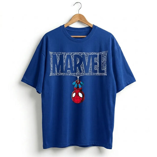 The Web-Slinger Oversized Tee – Marvel Edition