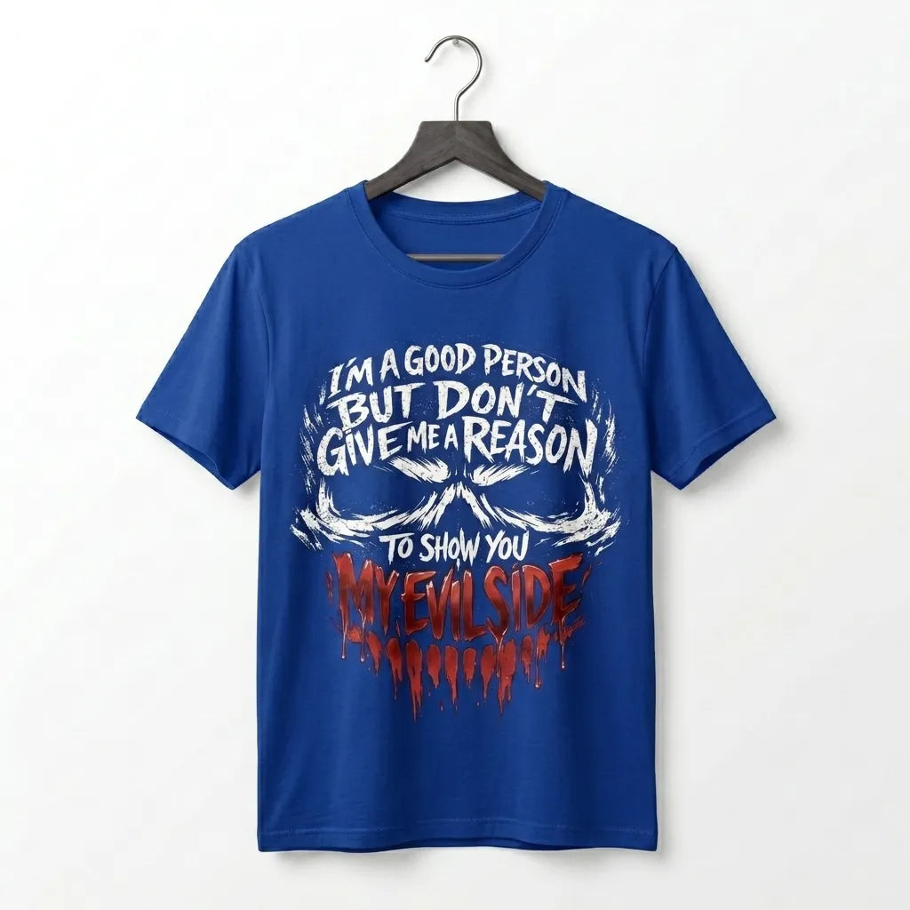 "The Evil Side" Premium Graphic Tee – Marten Streetwear
