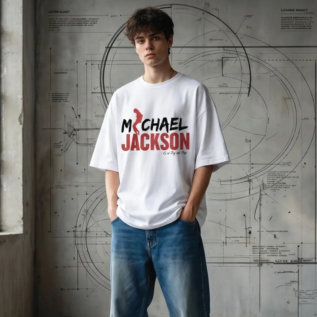 Michael Jackson Graphic Oversized T-Shirt 
