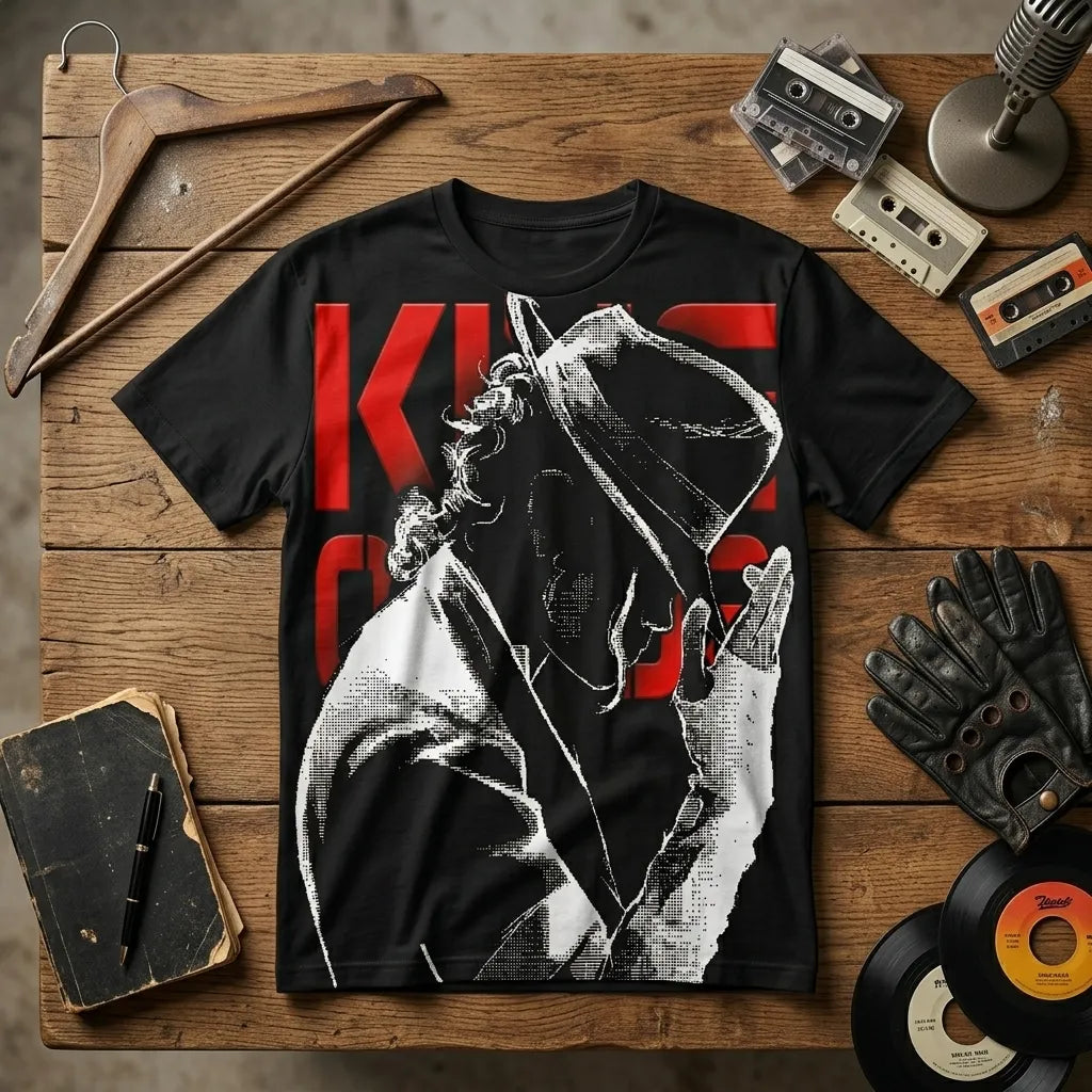King Michael Jackson Graphic Oversized Tee