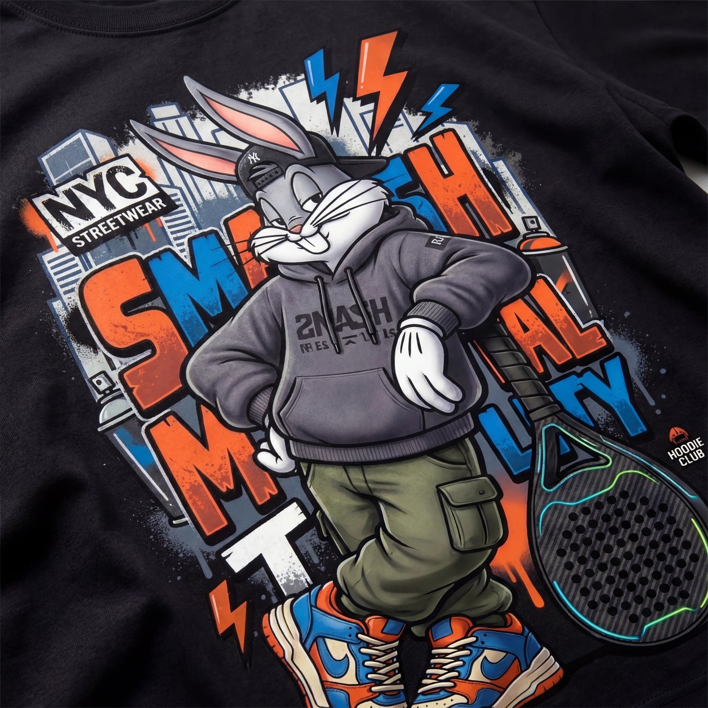 The "Mentally Smash" Oversized Graphic Tee