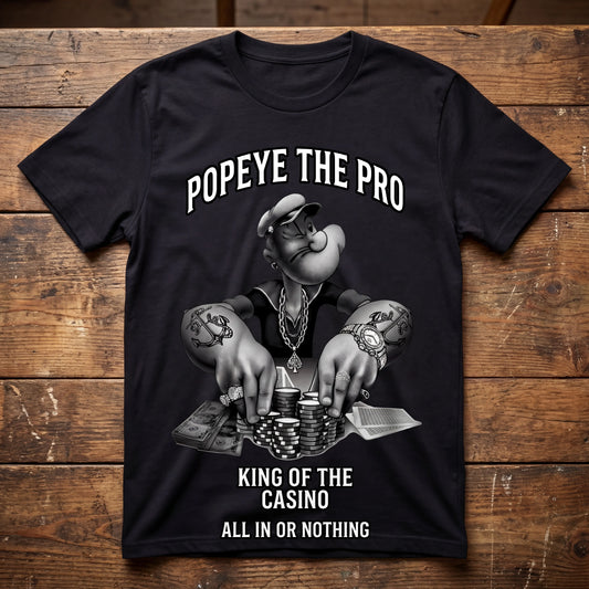 "Casino King" Popeye Graphic Tee 