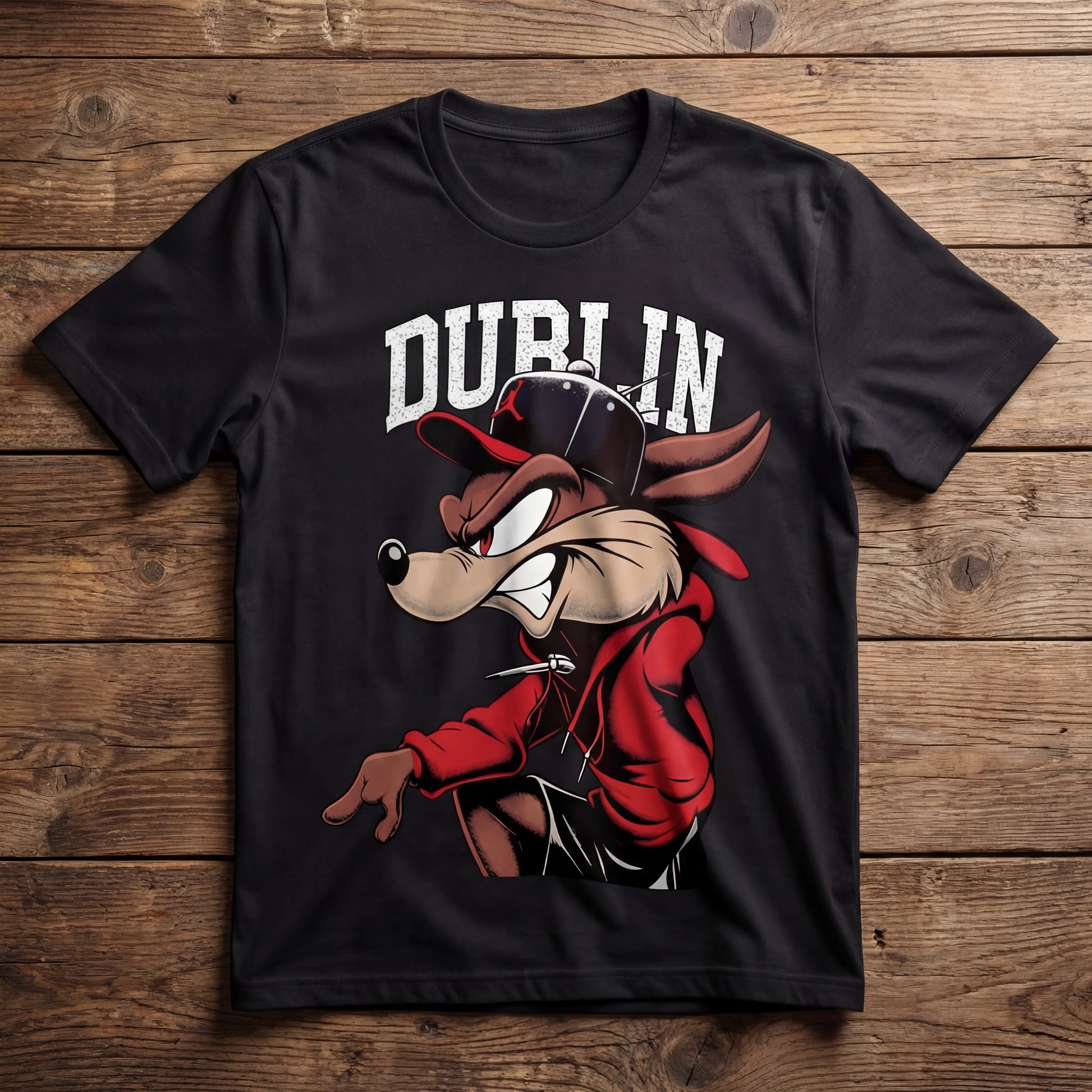 The "Dublin Hustle" Oversized Graphic Tee