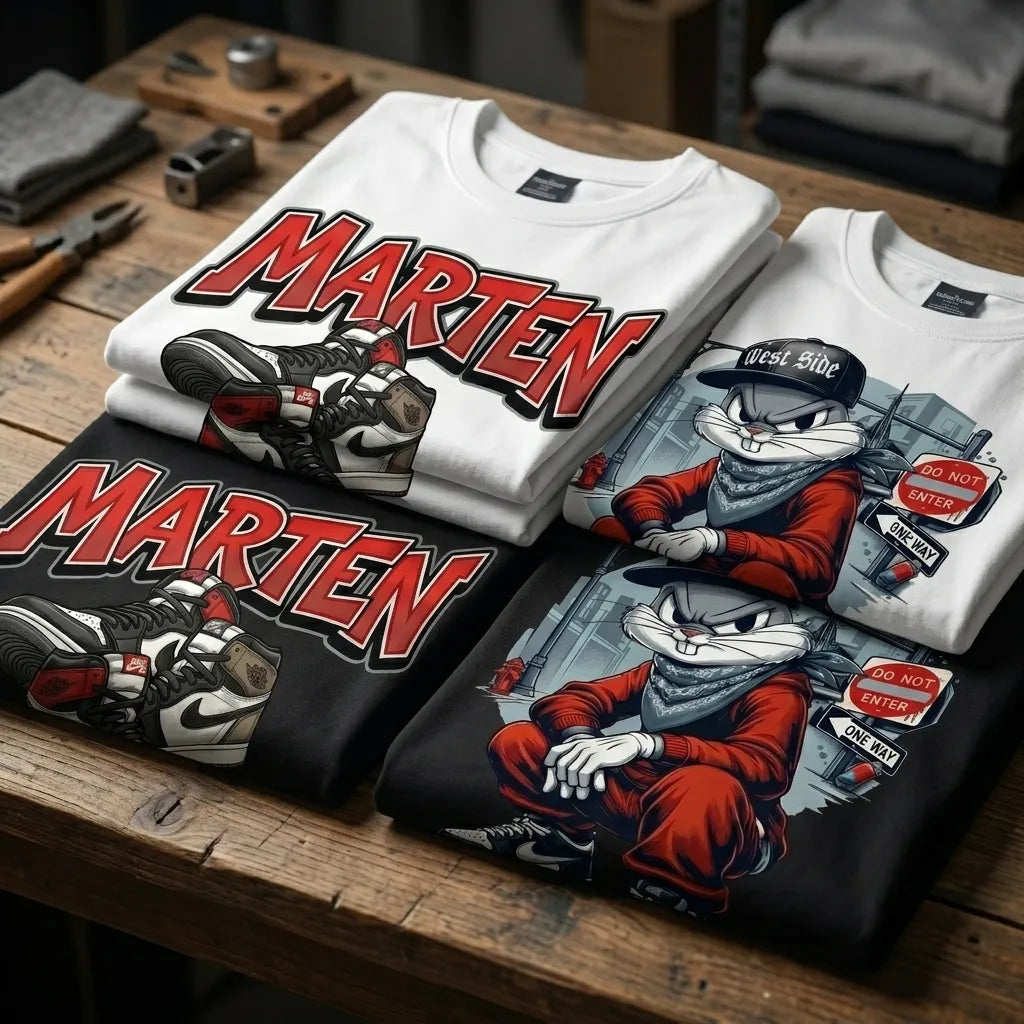 Marten "Urban Rebel" Oversized Sleeveless Tee 