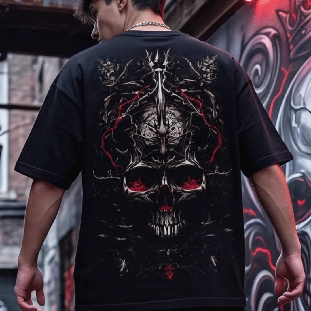 Marten "Royal Reaper" Oversized T-Shirt – Premium Streetwear 