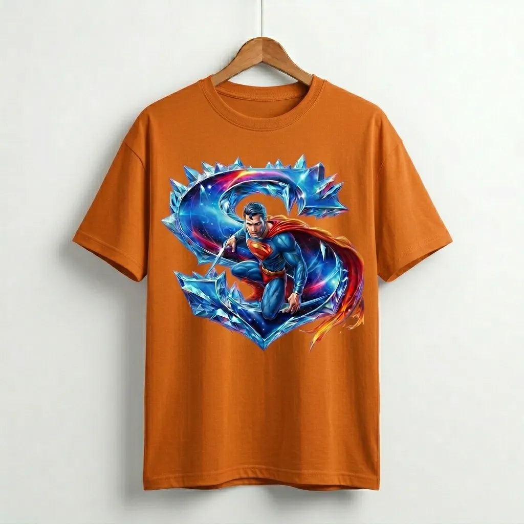 Superman Cosmic Edition Drop-Shoulder T-Shirt - Marten Streetwear
