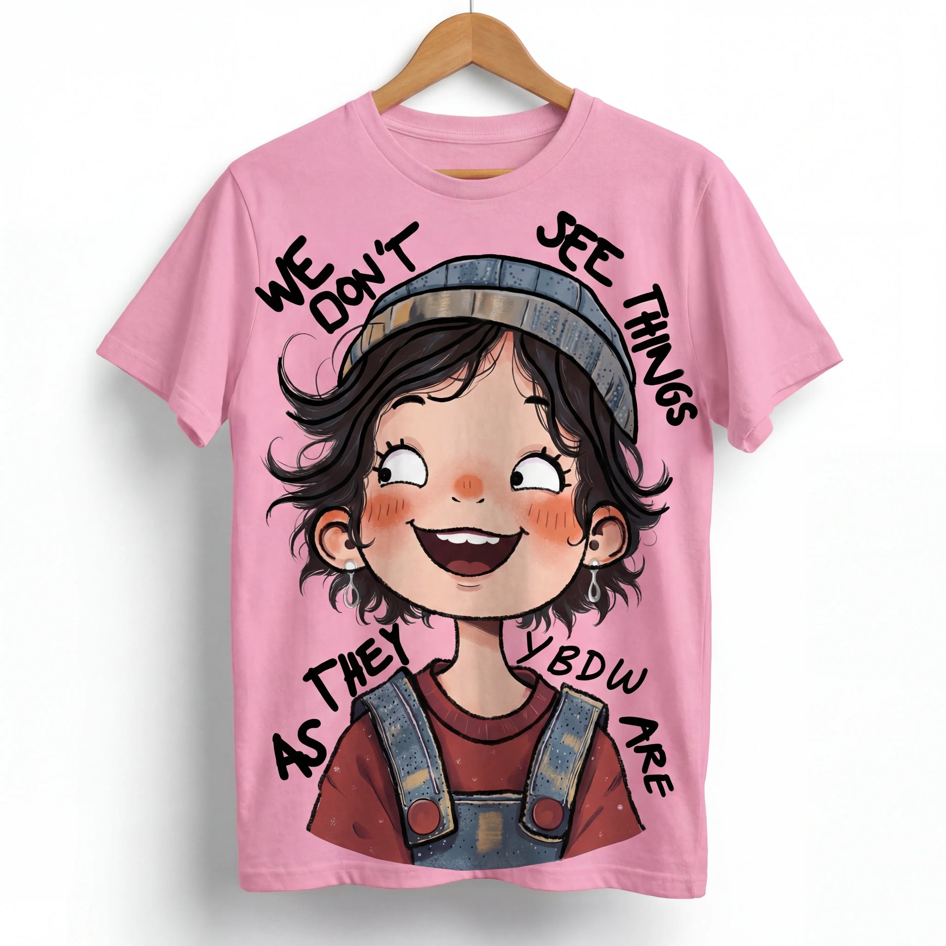 YBDW Character Graphic T-Shirt for Girls