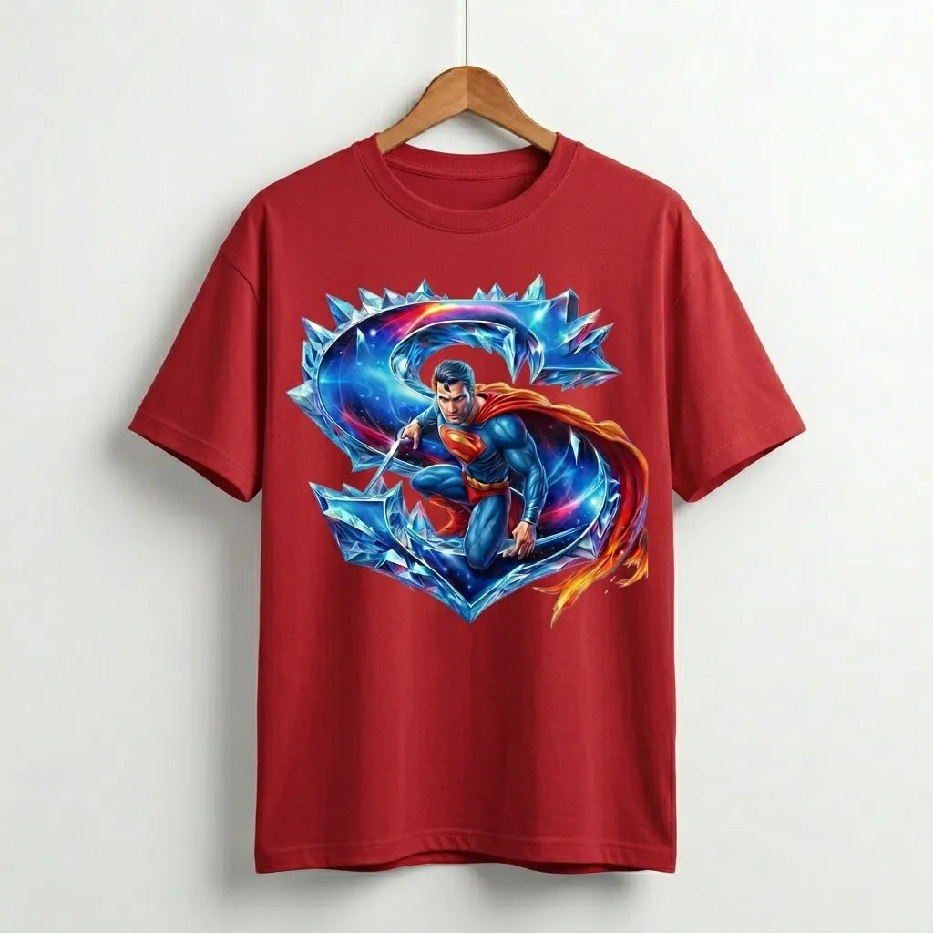 Superman Cosmic Edition Drop-Shoulder T-Shirt - Marten Streetwear