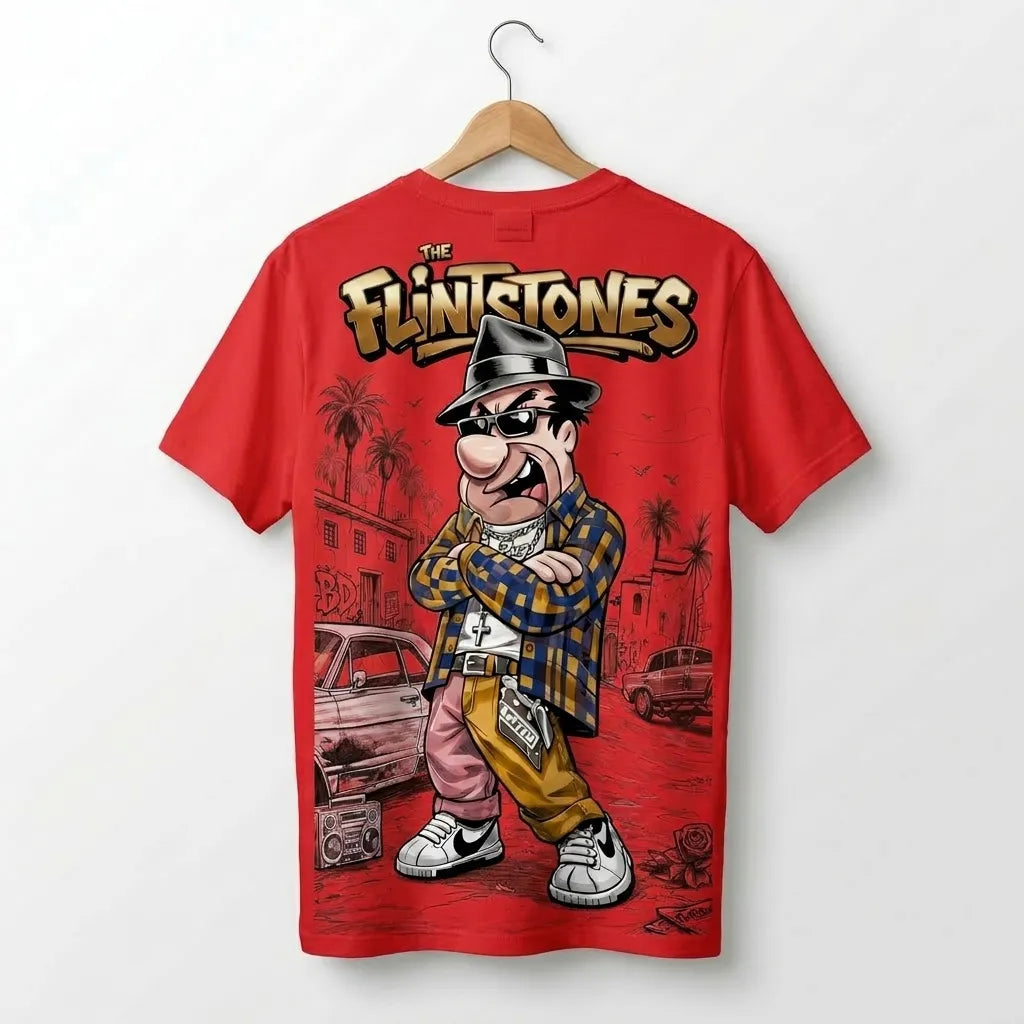 Marten "The Struggle" Flintstone Oversized Graphic Tee