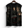 Marten Streetwear Premium Vintage Imran Khan Graphic Sleeveless T-Shirt 