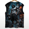 Iron Reaper Gym Oversized Sleeveless T-Shirt 