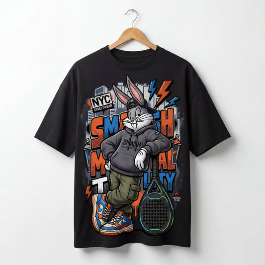 The "Mentally Smash" Oversized Graphic Tee