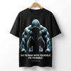 Go To War With Yourself – Premium Oversized Gym & Streetwear T-Shirt