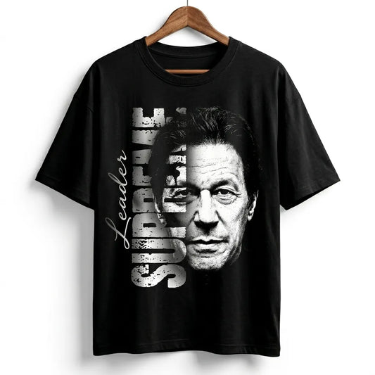 Imran Khan Leader Graphic T-Shirt – Premium Oversized Streetwear Tee