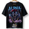 Alpha On The Streets Oversized Graphic T-Shirt