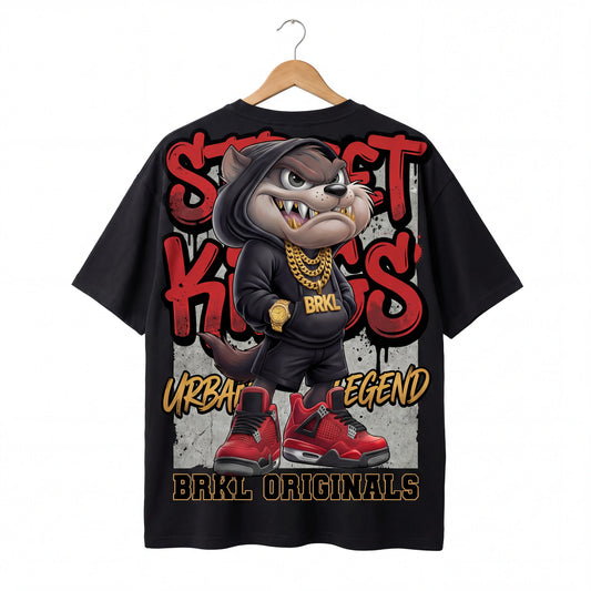 STREET KINGS Graphic Oversized T-Shirt – Urban Legend Edition