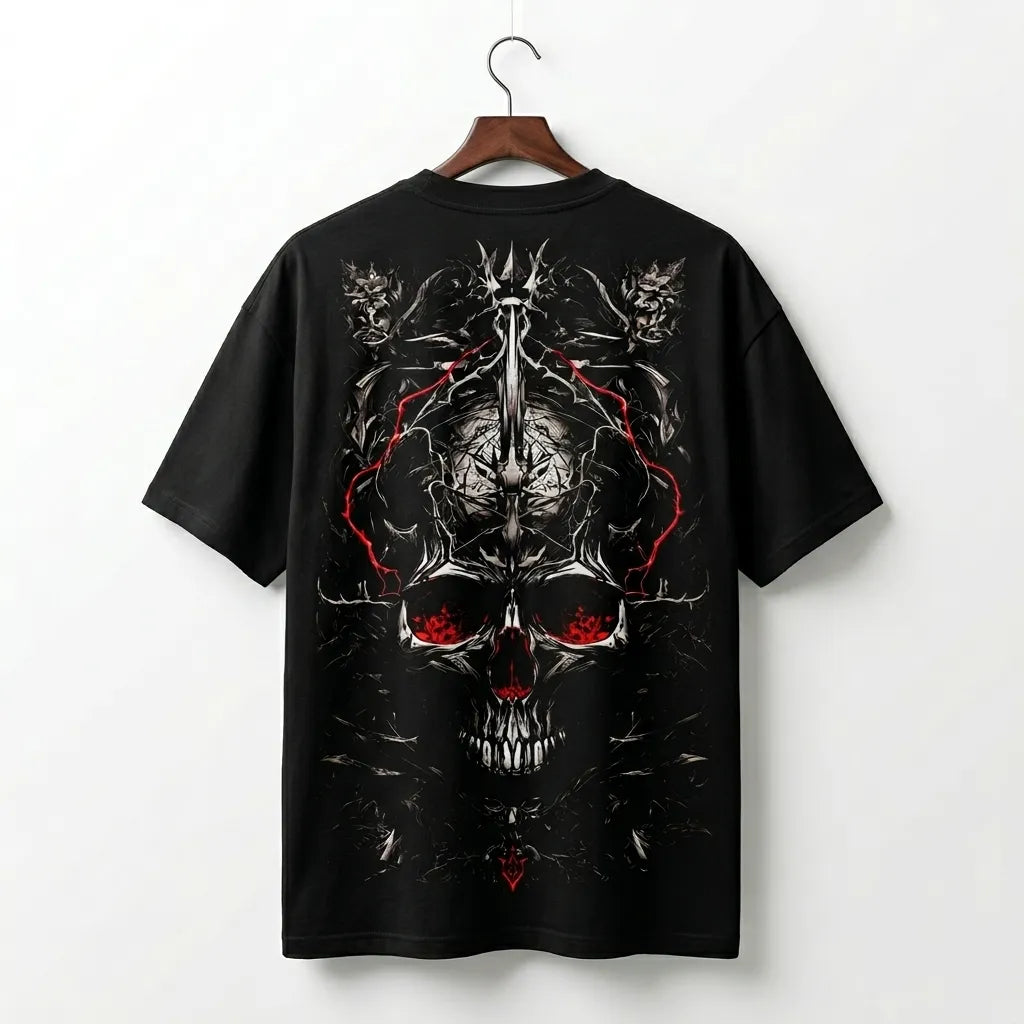 Marten "Royal Reaper" Oversized T-Shirt – Premium Streetwear 