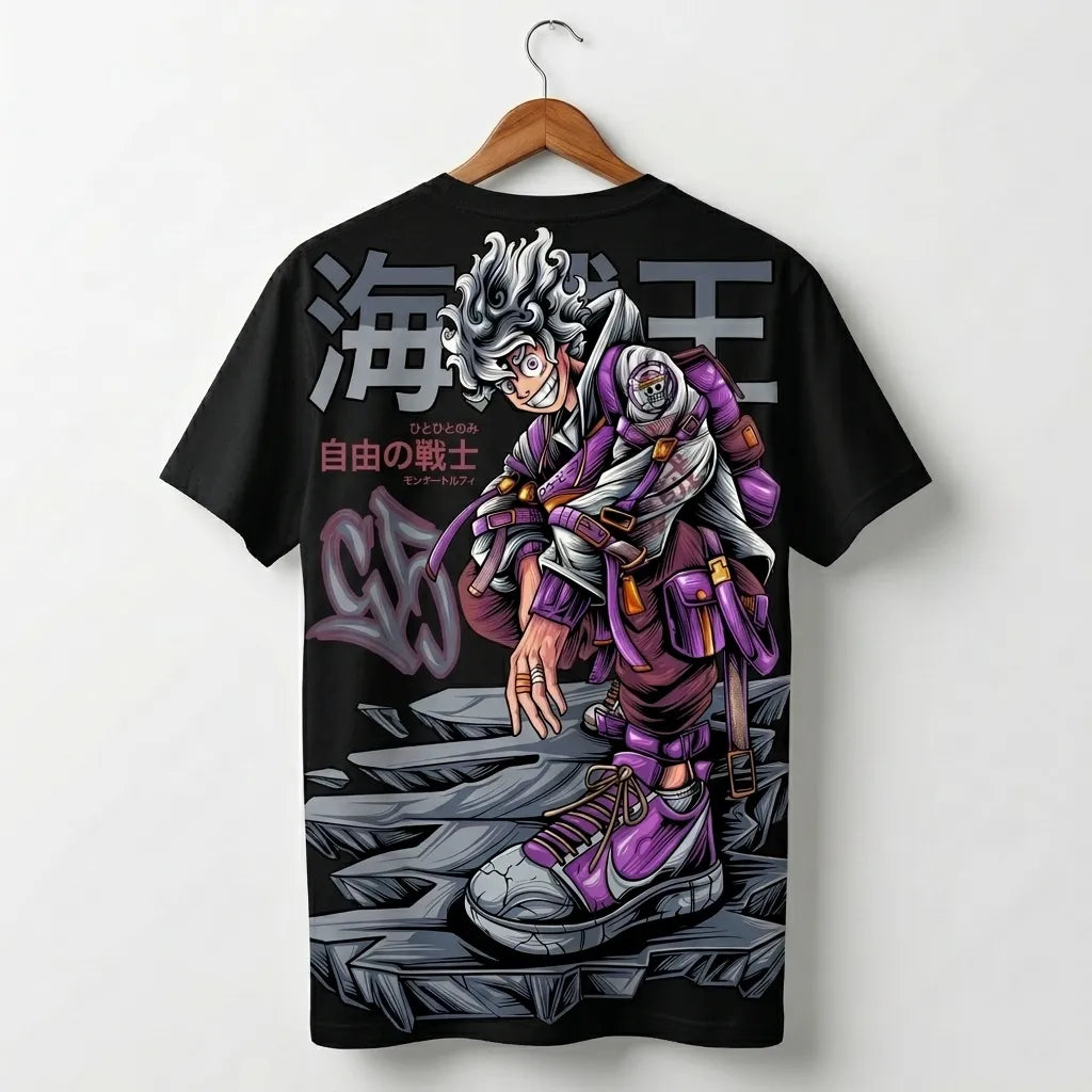 Luffy Gear 5 "Nika" Techwear Edition