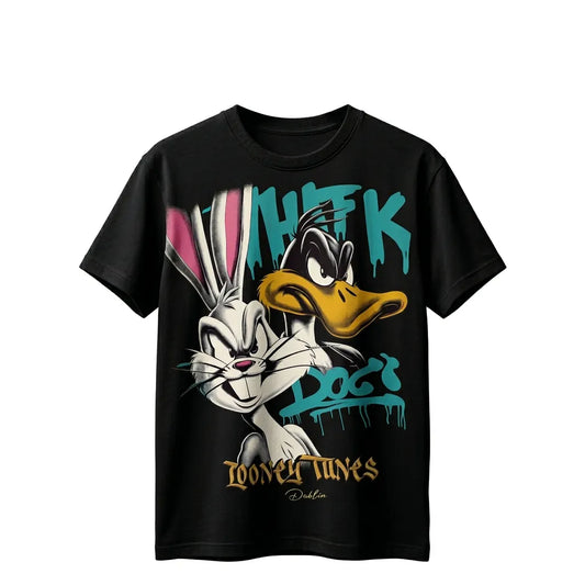 Oversized Cartoon Graphic Tee