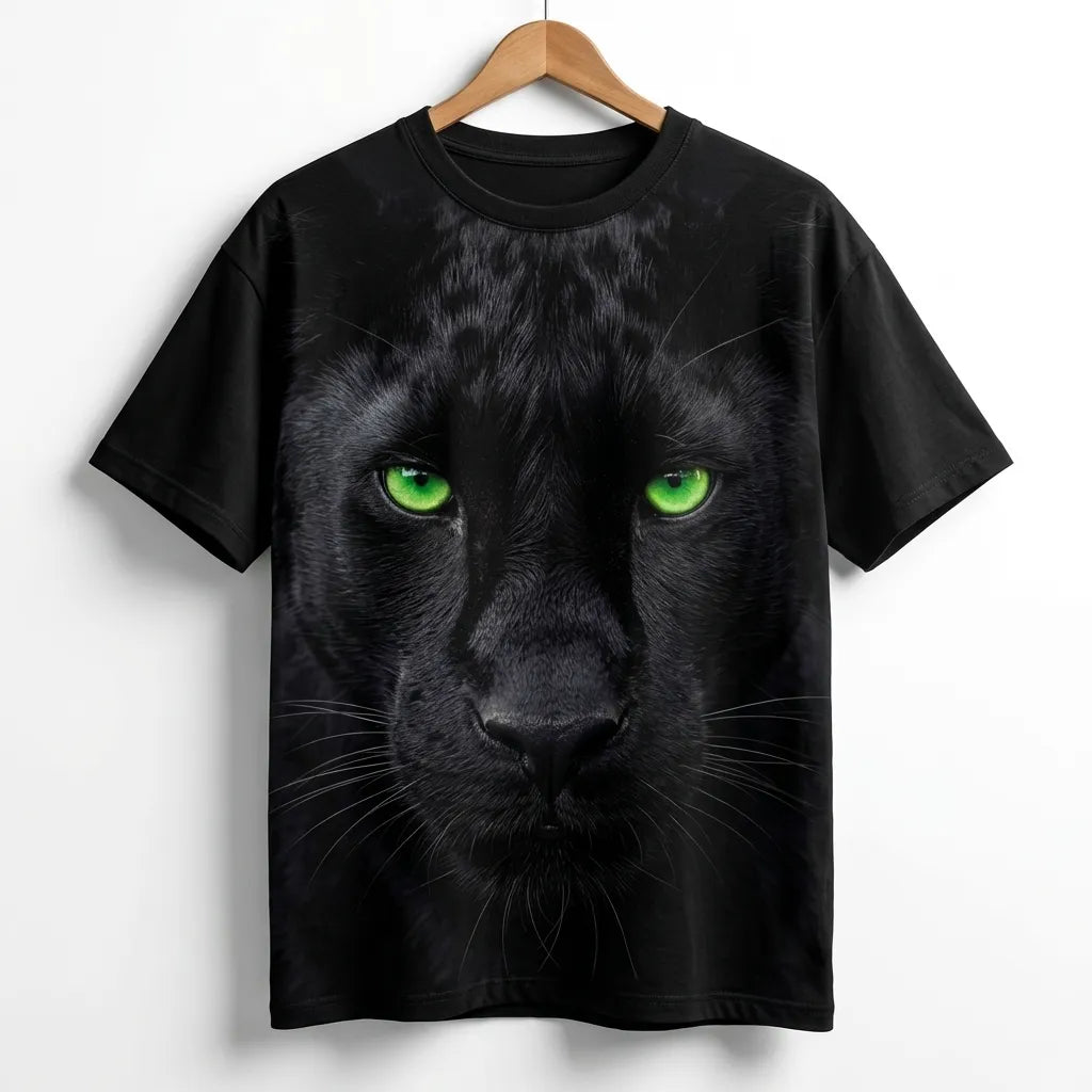 Shadow Predator // Emerald Eye Oversized Graphic Tee