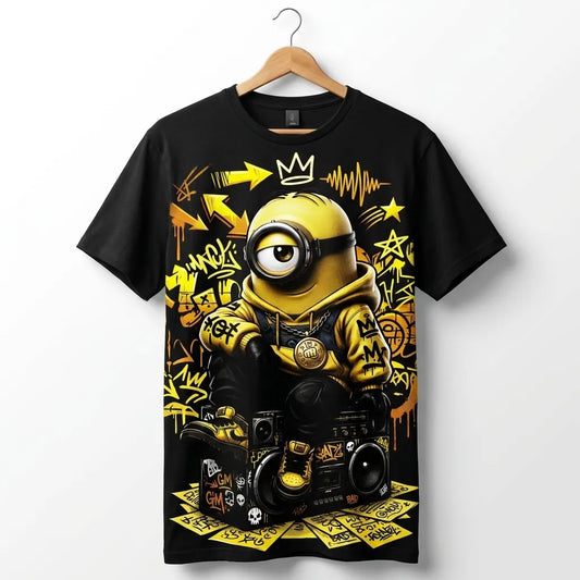 The "Ghetto Minion" Graffiti Co-ord Set – Premium Streetwear by Marten