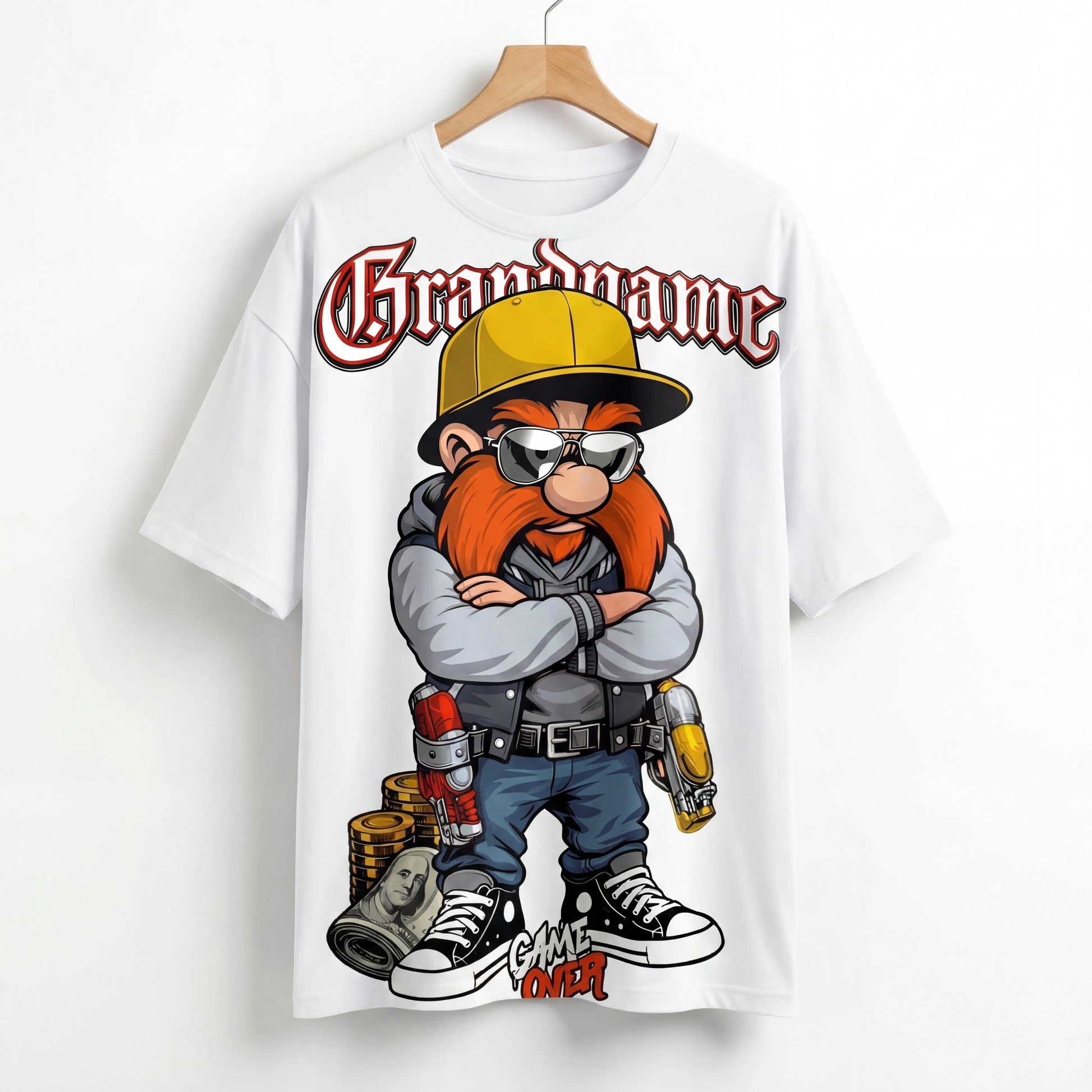 Grandname" Boss Edition | Oversized Drop-Shoulder Tee