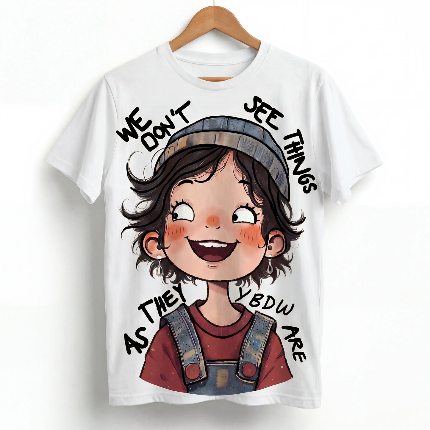 YBDW Character Graphic T-Shirt for Girls