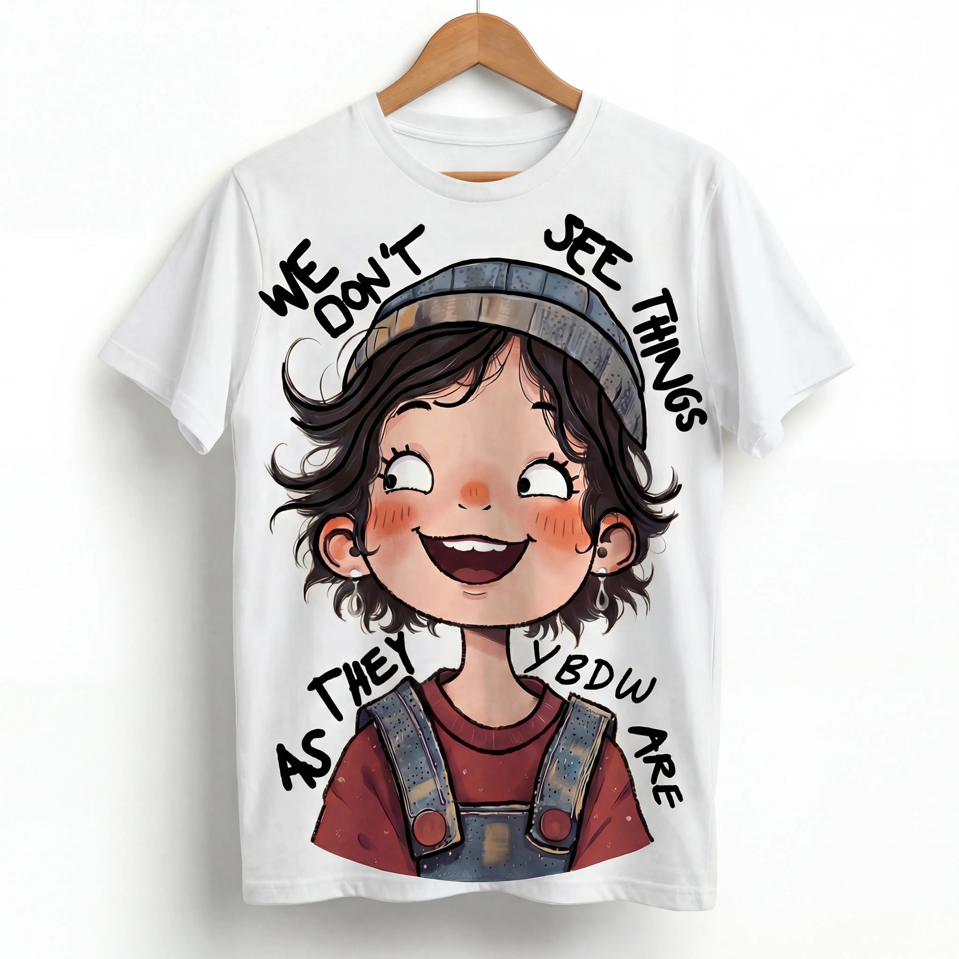 YBDW Character Graphic T-Shirt for Girls