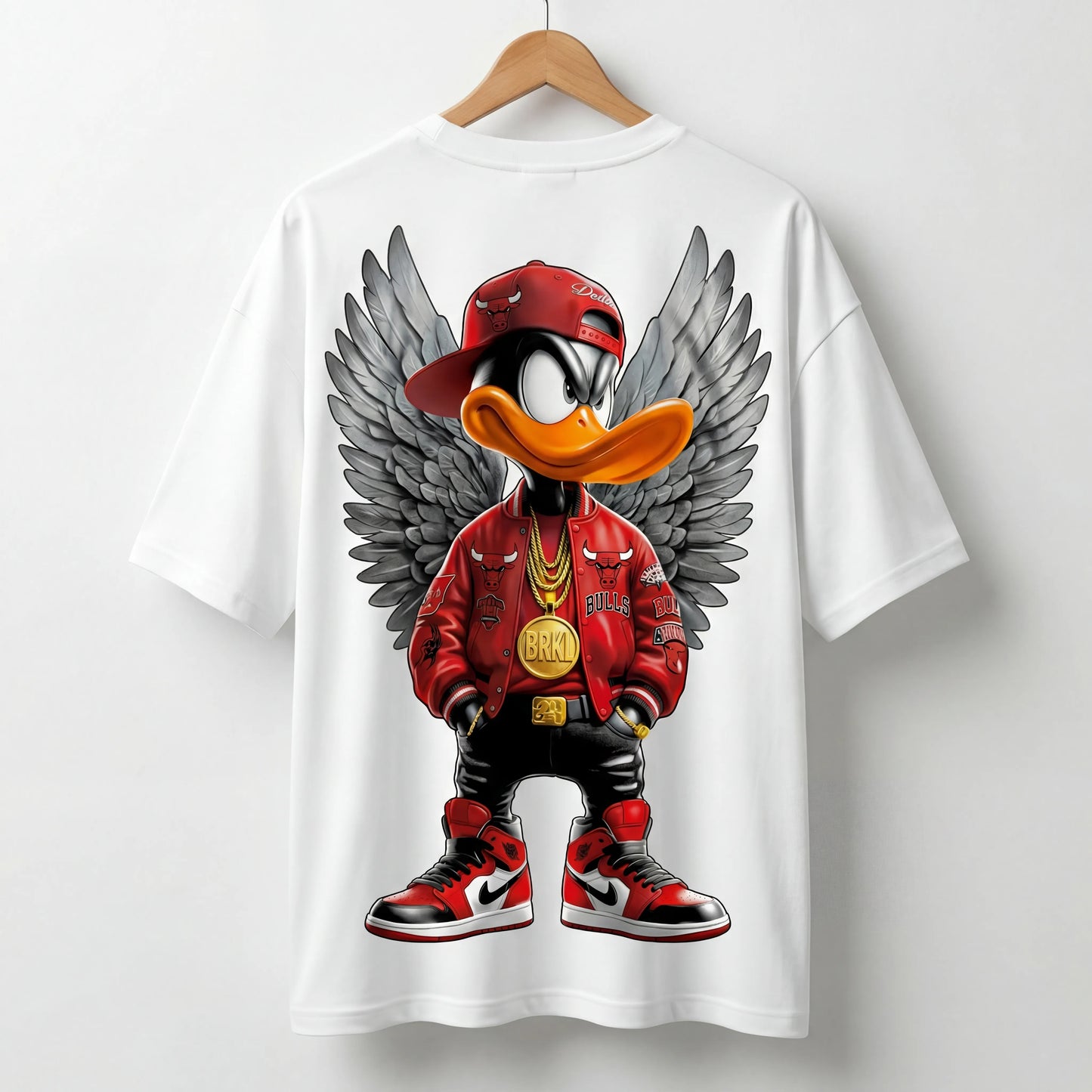 Bulls Character Graphic T-Shirt for Boys