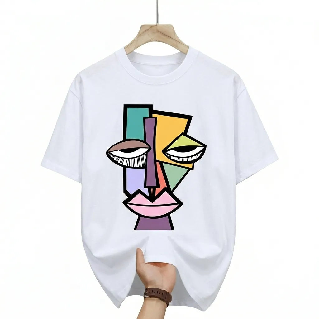 "THE EXPRESSIONIST" Oversized Tee – Vivid Orange | Marten Streetwear PK