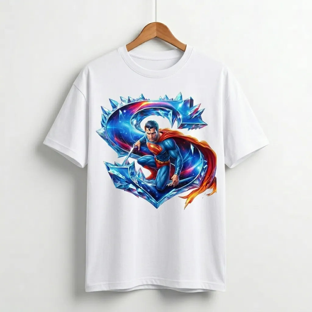 Superman Cosmic Edition Drop-Shoulder T-Shirt - Marten Streetwear