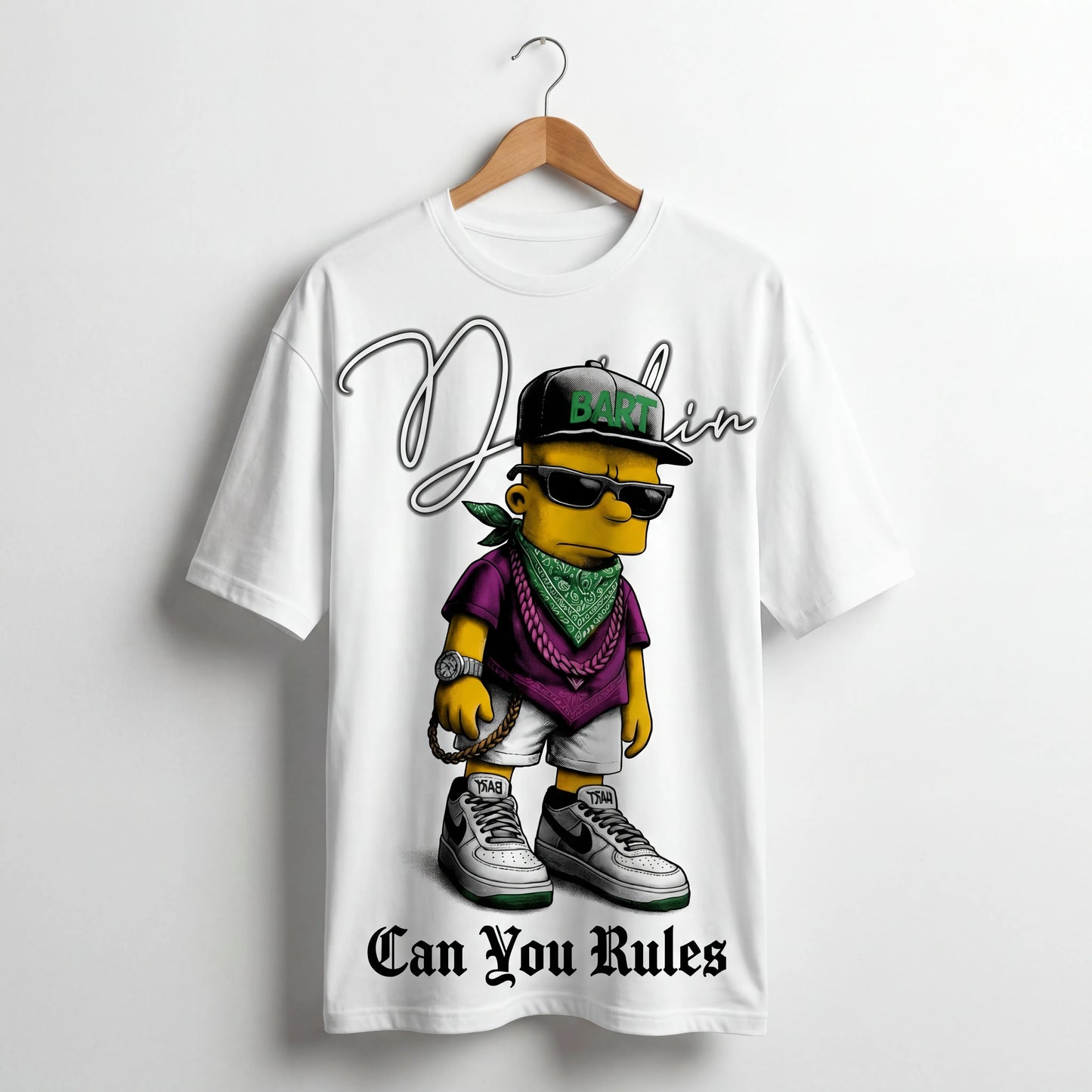 Rules Character Graphic T-Shirt for Boys