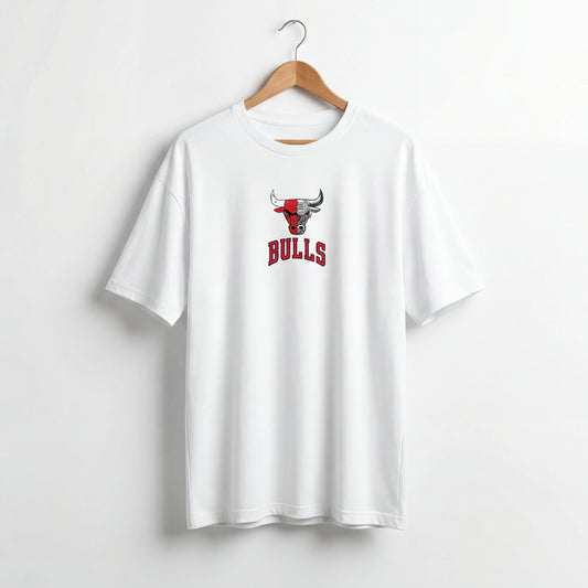 Bulls Character Graphic T-Shirt for Boys