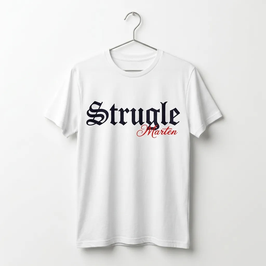 Marten "The Struggle" Flintstone Oversized Graphic Tee