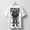 Popeye 'Spinach Power' Oversized Graphic Tee