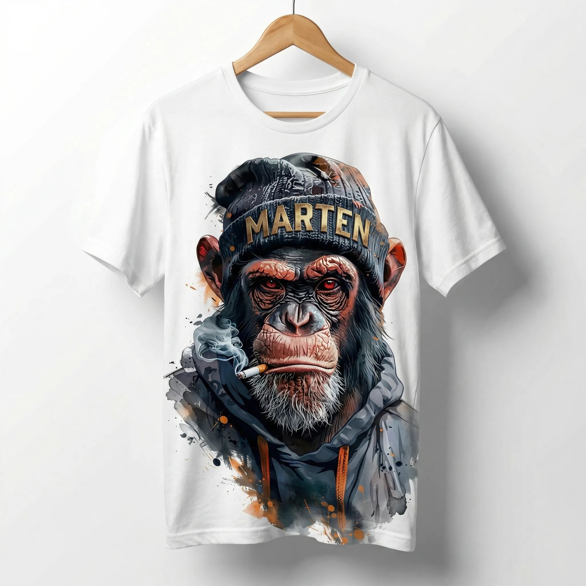 MARTEN “Primal Alpha” Oversized Drop-Shoulder Tee